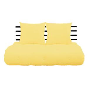 Canapea extensibilă Karup Shin Sano Black/Yellow
