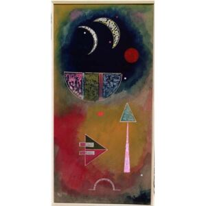 From Light into Dark, 1930 Reproducere, Wassily Kandinsky