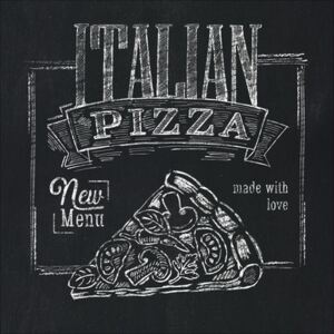 Tablou sticla Italian Pizza 50x50 cm