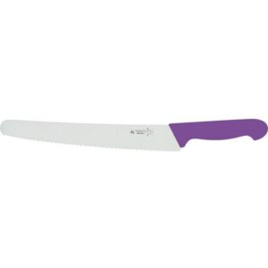 Cuțit universal pentru patiserie, mâner ergonomic violet, înaltă calitate, lungimea lamei 250 mm, Giesser Messer