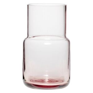 Vaza roz din sticla 17 cm Ava Hubsch