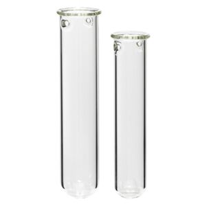 Set 2 vaze transparente din sticla Cara Hubsch