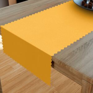Goldea napron de masă teflonat - model 013 - galben intens 20x120 cm