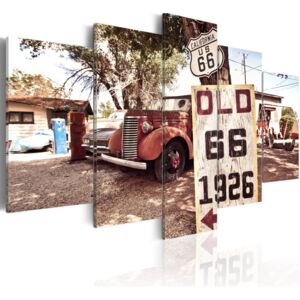 Tablou - California - vintage style 100x50 cm