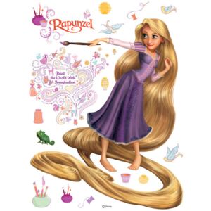 AG Design Rapunzel Disney - autocolant de perete 65x85 cm