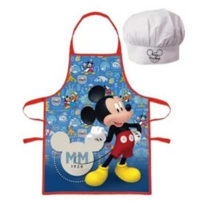 Șorț Mickey Mouse și pălărie de bucătar