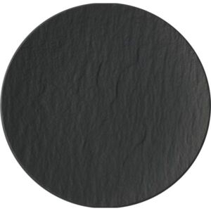Farfurie desert Villeroy & Boch Manufacture Rock 21 cm, neagră