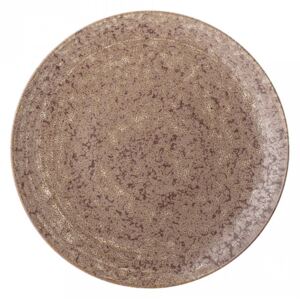 Farfurie maro din ceramica 27 cm Columbine Bloomingville