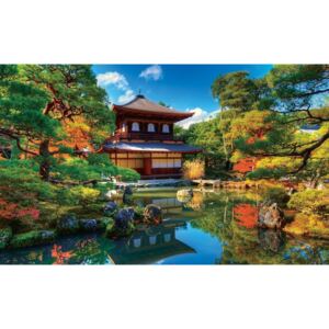 Buvu Fototapet vlies: Grădină japoneză - 184x254 cm