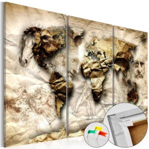 Tablou din plută - Empire of Science 120x80 cm