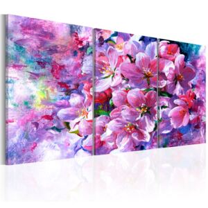 Tablou pe pânză - Lilac Flowers 120x60 cm
