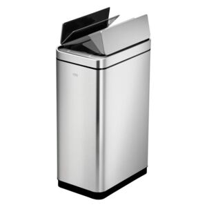 Coș de gunoi Deluxe, cu senzor de miscare, argintiu, 40 L, 66 x 46 x 27 cm