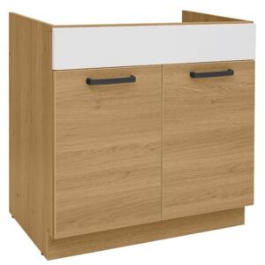 Cabinet pentru chiuvetă cu usi BZT8 80x46x82cm Reveal oak