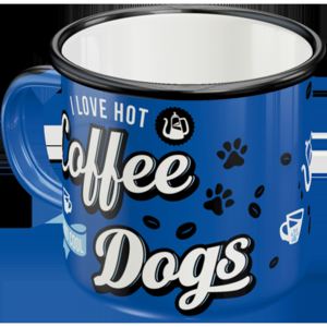 Nostalgic Art Cană metalică - Coffee Dogs