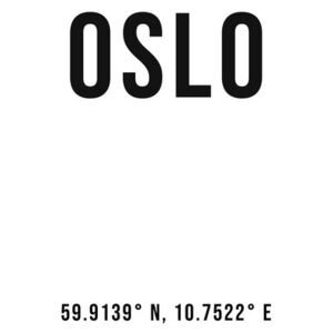 Fotografii artistice Oslo simple coordinates, Finlay Noa