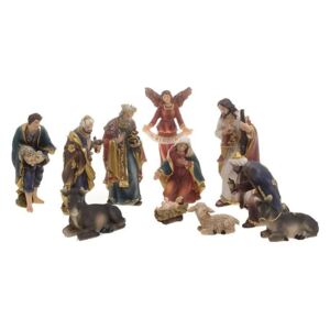 Nasterea Domnului set 11 figurine din rasina