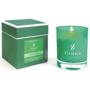 Lumânare parfumată Parks Candles London Moods Green, aromă de citrice, durată ardere 50 ore