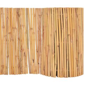 Gard din bambus pentru grădină 500 x 30 cm