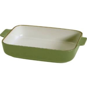 Castron pentru copt de ceramică Gusta Oven To Table 24x16x5 cm, verde