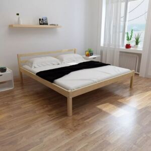 Cadru de pat, 180 x 200 cm, lemn de pin masiv