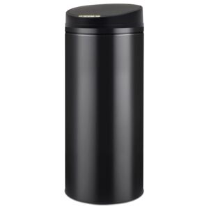 Coș de gunoi cu senzor automat 62 L, negru