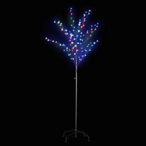 Sistem de iluminat intermitent tip copac, LED multicolor, 180cm