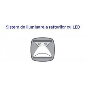Sistem de iluminare LED Vitrina Rosti REG1W