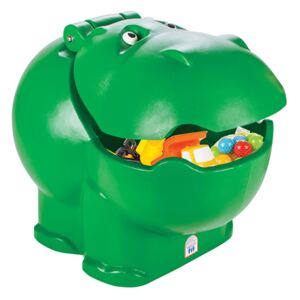 Cutie depozitare jucarii Hippo Toy Box Green