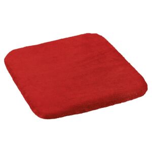 Pernă scaun Korall micro, roșu, 40 x 40 cm
