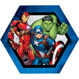 Pernă cu formă aparte Avengers group, 31 x 24 cm