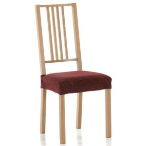 Husă elastică de șezut scaun Petra, roșu, set 2 buc