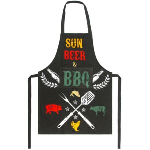 Șorț Sun, beer BBQ, 60 x 80 cm