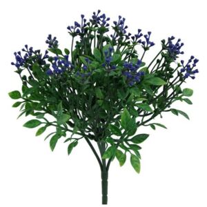 Arbust artificial albastru