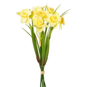 Buchet artificial Narcise galbene 30 cm