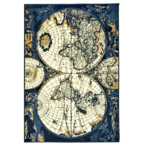 Covor Copii & Tineret Atlas, Albastru, 120x170