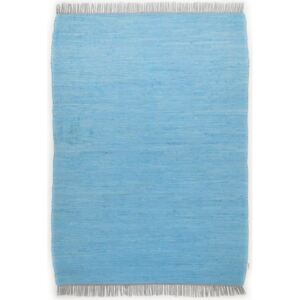 Covor Unicolor Cotton Colors, Bumbac, Albastru, 160x230