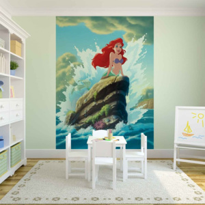 Disney Little Mermaid Ariel Fototapet, (206 x 275 cm)