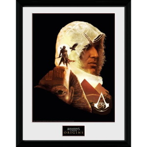 Assassins Creed Origins - Face Afiș înrămat