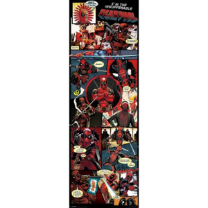 Deadpool - Panels Poster, (53 x 158 cm)