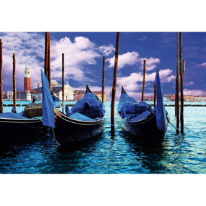 City Venice Gondola Fototapet, (184 x 254 cm)