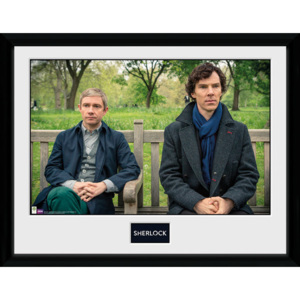 Sherlock - Park Bench Afiș înrămat
