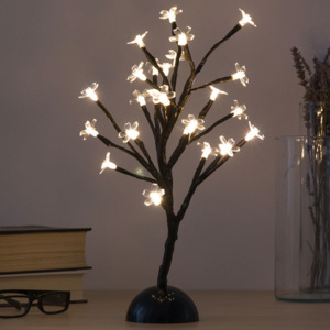 Copac Decorativ cu Flori (24 LED)