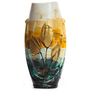 Vază pictată ELA 9,5x8x20 cm (vaze ceramice)