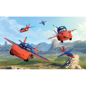 Disney Cars Planes Air Mater Fototapet, (211 x 90 cm)