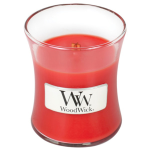 Lumânare parfumată WoodWick Fructe de pădure roșii, 85 g, 20 ore