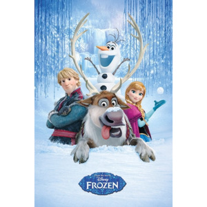 Frozen - Snow Group Poster, (61 x 91,5 cm)
