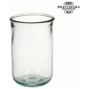 Pahar din Sticlă Reciclată Neted Înalt - Pure Crystal Kitchen Colectare by Bravissima Kitchen