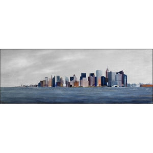 View from boat to Manhattan Reproducere, Semenzato, (140 x 50 cm)