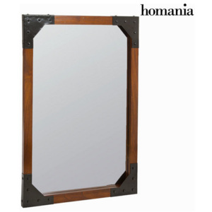Oglindă de perete din lemn și metal - Franklin Colectare by Homania
