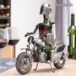 Suport Metalic pentru Sticle în formă de Motocicletă by Homania